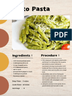 Pesto Pasta