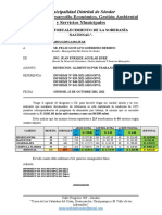 Informe # - Alimentos Por Trabajo