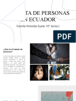 La Trata de Personas en Ecuador Camila