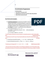 Arithmetic Profression