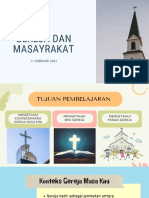 Gereja dan Masyarakat