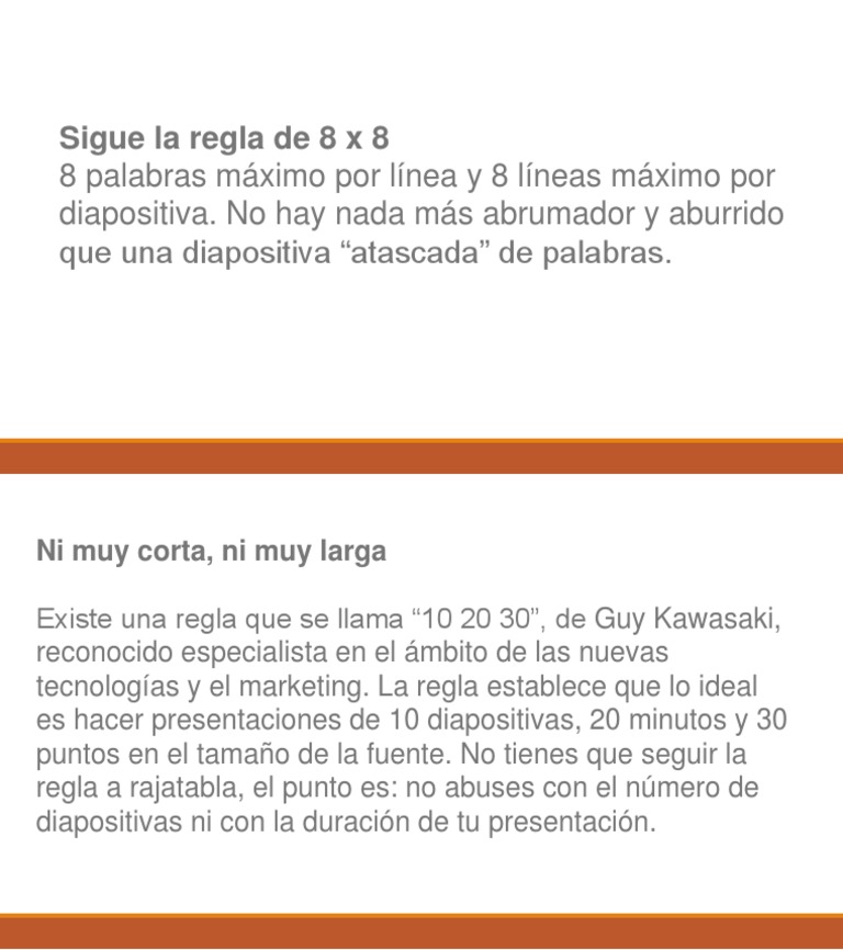 Reglas para El Diseño de Power Point | PDF