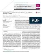 Recent Progress in Medium-Mn Steels Made With New Designing Strategies A Review