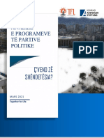 Analizë e Programeve Të Partive Politike