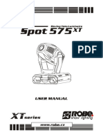 User Manual Spot 575 XT