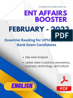 Current Affairs Today Hindi February 2023 Booster PDF