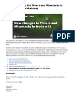 New Changes to the Timers and Microtasks in Node v11.0.0 ( and Above) | by Deepa