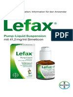 Prospect Lefax Pump Lichid