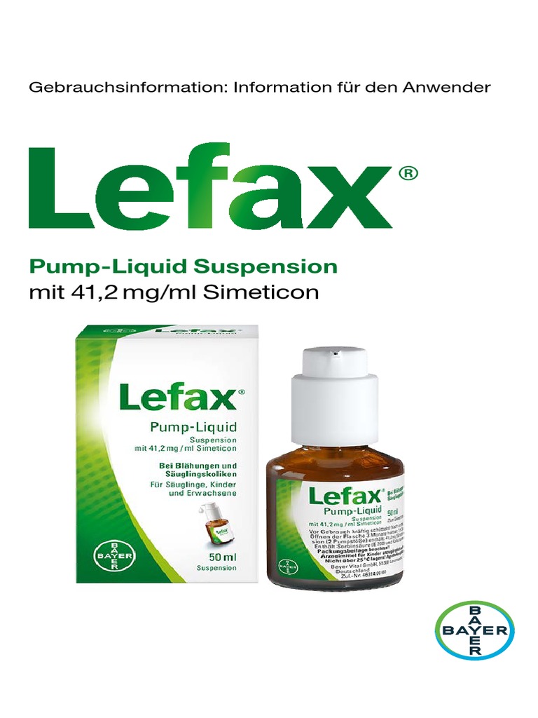 Prospect Lefax Pump Lichid | PDF
