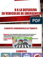 Manejo A La Defensiva de Vehiculos de Emergencia