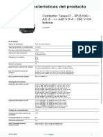 TeSys D - TeSys Deca Control - Tallas 1 - 2 y 3 - LC1D09P7