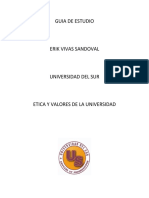 GUIA - DE - ESTUDIO Valores en La Arq - Parcial 2 ERIK VIVAS