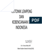 Bahan Ajar (2) Pertemuan 2 GD - Tektonik Lempeng Dan Kebencanaan Indonesia Tte