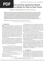 Authentication and Key Agreement Based On Anonymous Identity For Peer-To-Peer Cloud