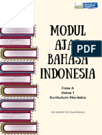 Modul Ajar Bahasa Indonesia Fase A Kelas 1