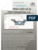 GIÁO TRÌNH - Cơ khí 3D Creo Parametric 4.0 (Nguyễn Phước Hải)
