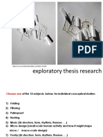 Special Emphasis 1.3 - Exploratory Design Research - 22 Sept 2021