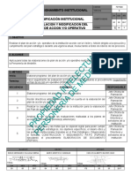 Pdpi009 Formulacion Del Plan de Accion y Operativo