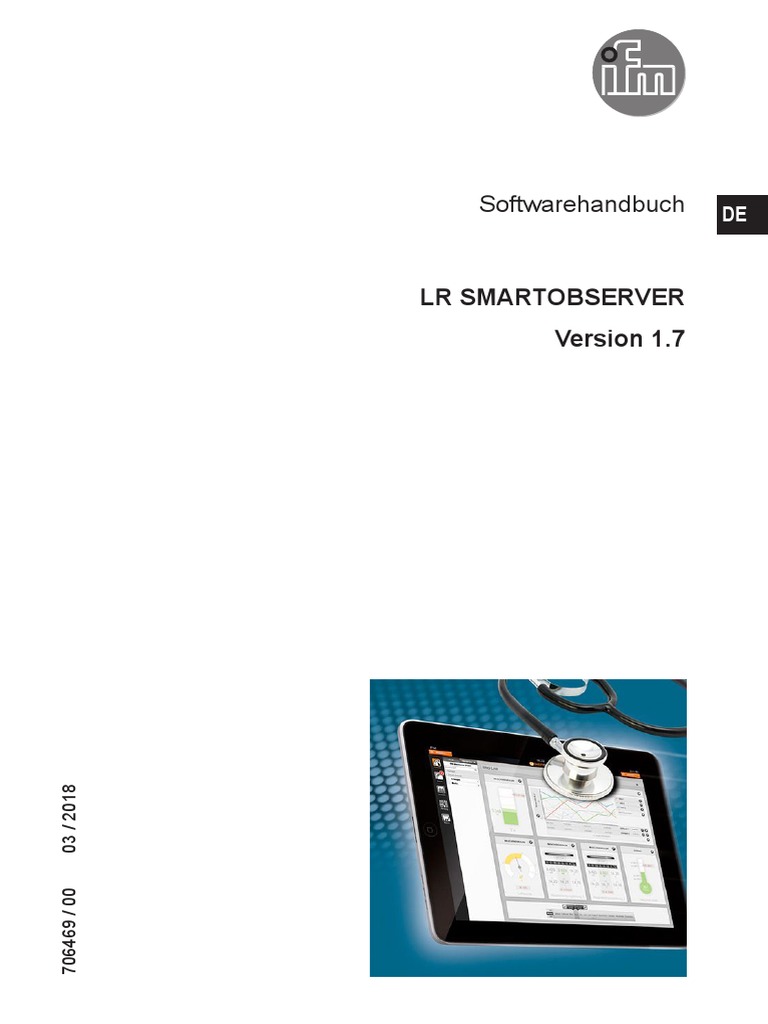 Softwarehandbuch SMARTOBSERVER 1-7 DE | PDF