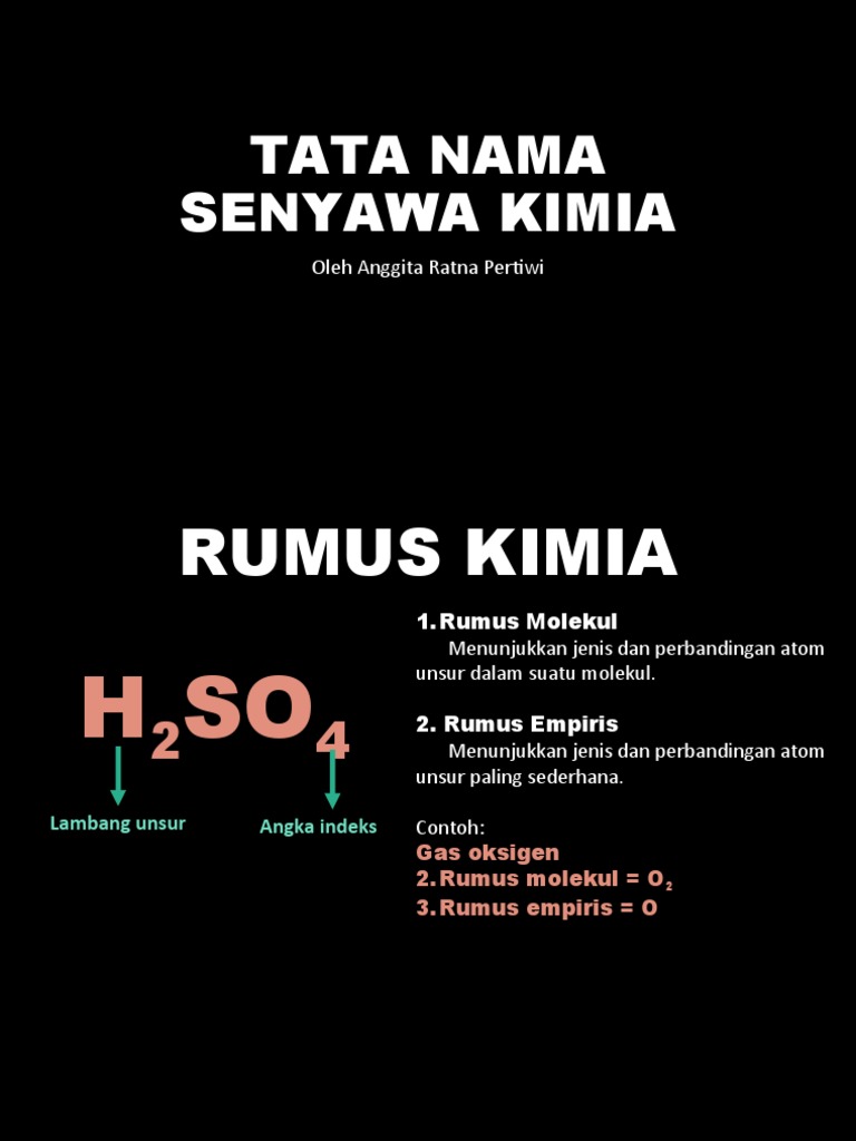 Tata Nama Senyawa Fe2+ dalam Kimia | PDF