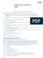 ITIL - Change Management Roles and Resps PDF
