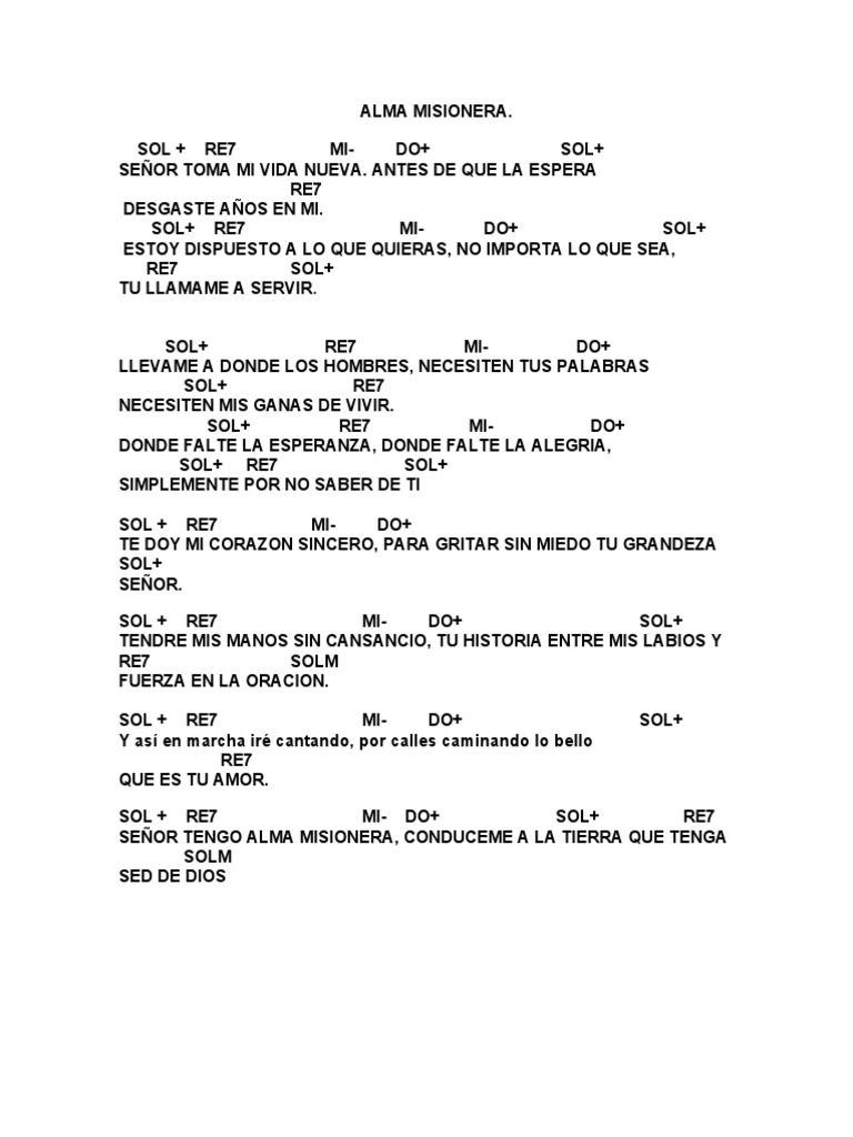 Alma Misionera | PDF