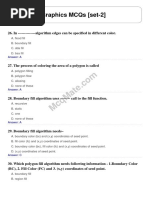 Computer Graphics Solved MCQs (Set-2)