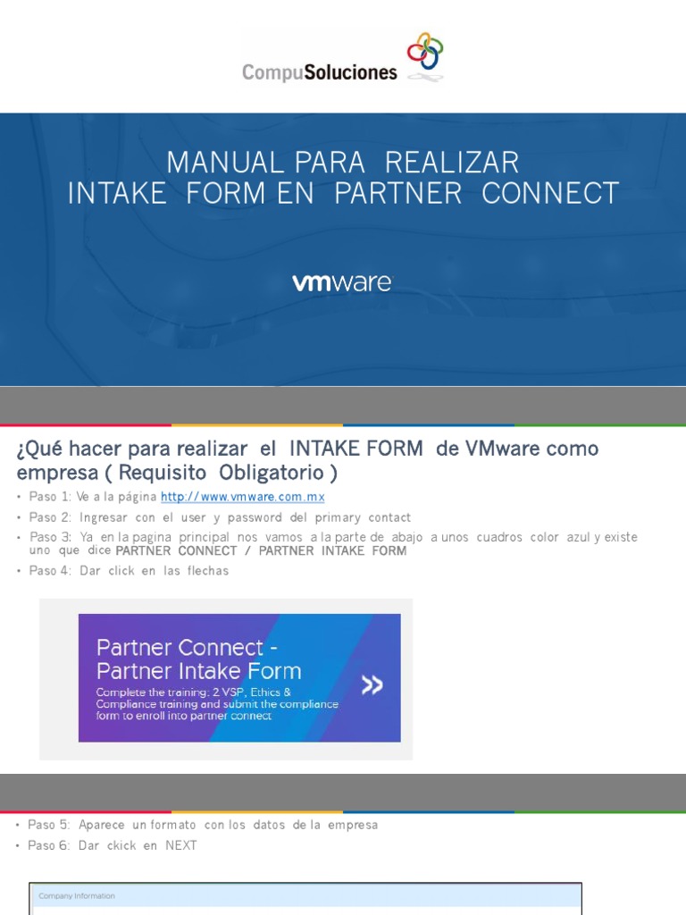 Manual para Realizar El INTAKE FORM | PDF