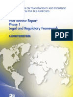 Peer Review Report Phase 1 Liechtenstein