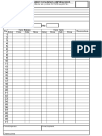 Planilla de Horario-Modelo