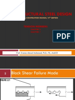 Chap 3 Block Shear Bearing Tearout