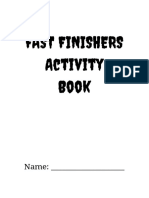 Fast Finishers 3-4 Primary