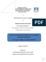 Projet de Fin D'Études: Analyse de La Satisfaction de La Clientèle Du Service Shipping Et Proposition D'amélioration