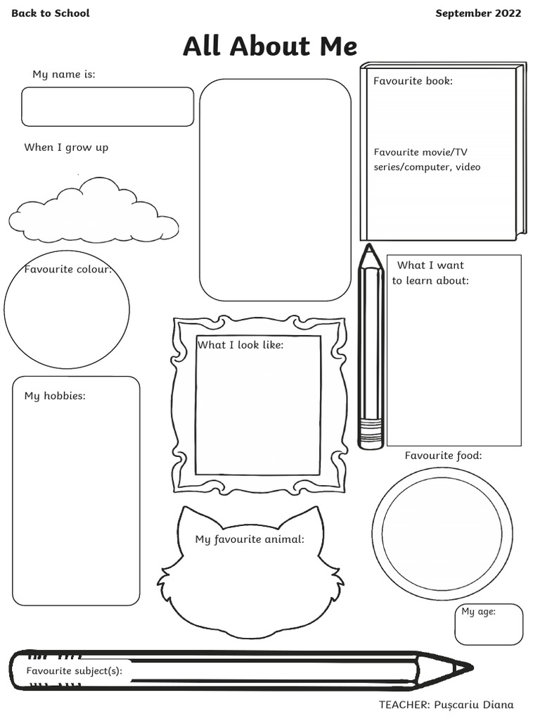 1 All About Me | PDF