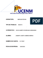 Ensayo, Antecedentes y Evolución de La Mercadotecnia