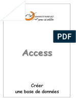 Tutoriel Access CreerTables