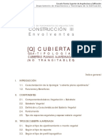 Q34 - Tipologías. CUBIERTAS AJARDINADAS