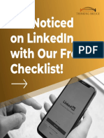 FREE LinkedIn Checklist