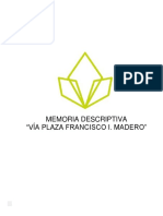 Memoria Descriptiva Proyecto Fco I Madero
