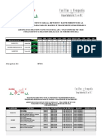 6 5.1 Programa de Mtto Maquinaria