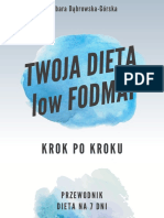 E Book TWOJA Dieta Low FODMAP 1800 Kcal