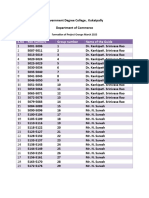 Projeect Groups