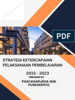 Strategi Ketercapaian Pelaksanaan Pembelajaran