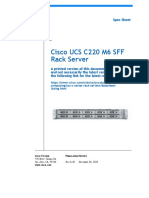 c220m6 SFF Specsheet