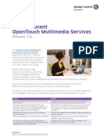 Opentouch Multimedia Services Datasheet en