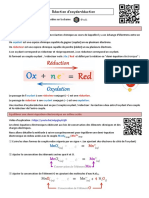 Methodologie Oxydoreduction