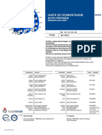 Junta de desmontagem auto-travada para tubulações