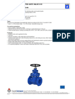 Metal Sealing Gate Valve PN40