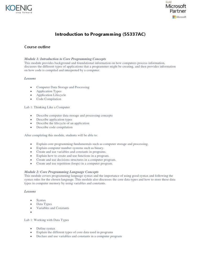 Beginner's Guide to Programming | PDF | Programming | Computer Program