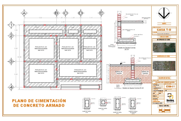 Cimentación Concreto Armado | PDF | Ingeniero civil | Diseño